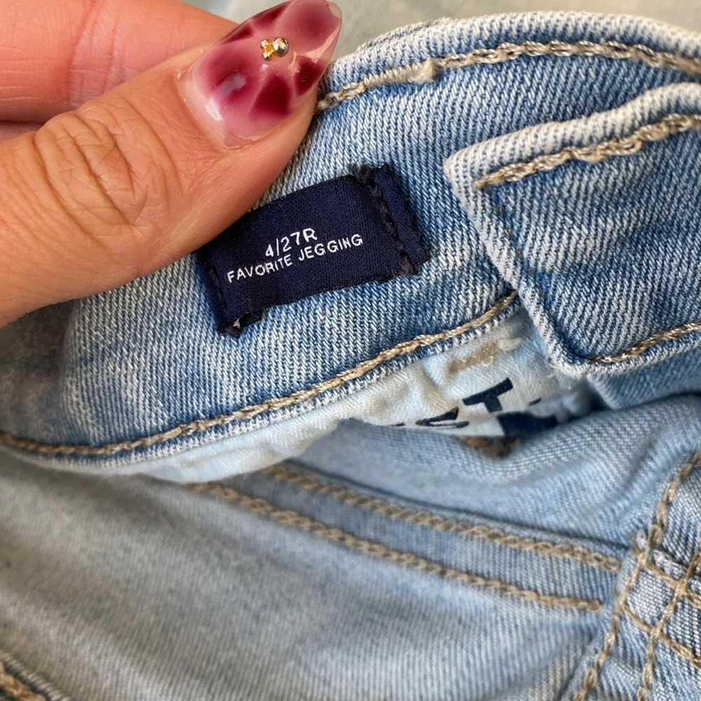Gap high-rise light wash jegging - Picture 5 of 7